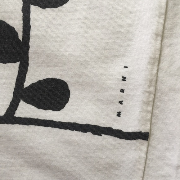 MARNI Graphic Print T-Shirt Medium - Picture 7 of 13